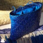 Vibrant blue kete